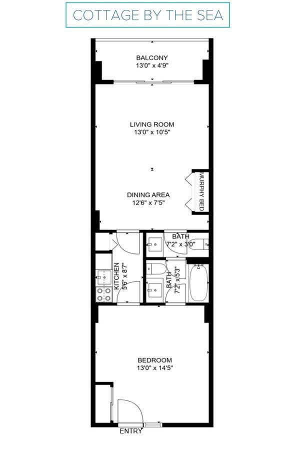 Cottage By The Sea! Renovated Condo With Ocean Views! Myrtle Beach Exterior foto
